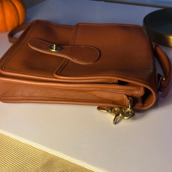 Vintage Coach Station Crossbody Bag - British Tan- never used!!! - Picture 5 of 14